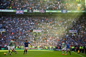 Rangers take on Celtic in a highly anticipated matchup. (Getty Images)
