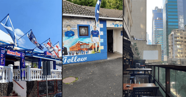 Whether you’re in Hong Kong, Northern Ireland, or Tenerife - there’s always a Rangers pub to catch the game