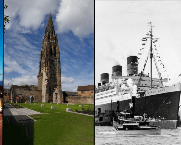 A number of historically and cultural buildings will open to the public during the Doors Open Day Festival 2023. Pictured above are the Barrowlands, Roystonhill Spire, and Queen Mary.