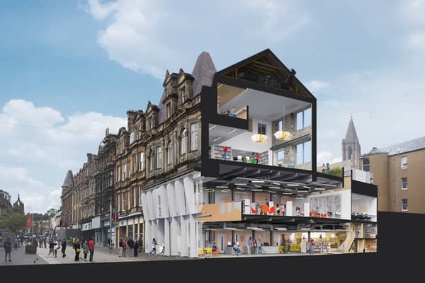 Using the power of CGI technology - take a look inside of the central Paisley library ahead of its opening