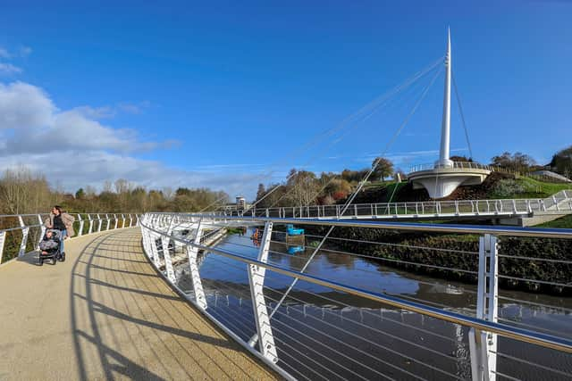 The Beithir will be the centrepiece of the new art project around Stockingfield active travel bridge in North Glasgow