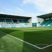 The incident occurred at Easter Road.