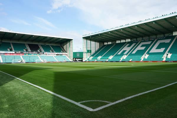 The incident occurred at Easter Road.