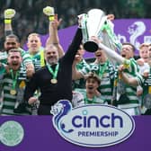 Ange Postecoglou guided Celtic to an historic treble last season. (Getty Images0