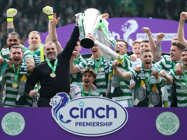 Ange Postecoglou guided Celtic to an historic treble last season. (Getty Images0