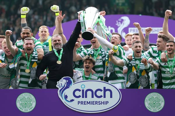 Ange Postecoglou guided Celtic to an historic treble last season. (Getty Images)