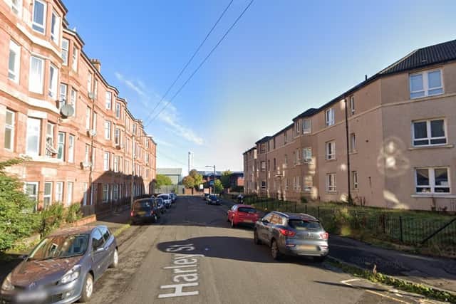 Two flats on Harley Street in Ibrox are set to be taken over by the housing association