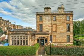 The unique Hyndland home has been listed for sale for £1.15m, and boasts it’s own postcode.