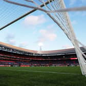 General view inside Feyenoord’s ‘de Kuip’ Stadium