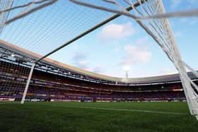 General view inside Feyenoord’s ‘de Kuip’ Stadium