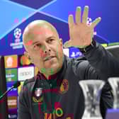 Feyenoord's head coach  Arne Slot