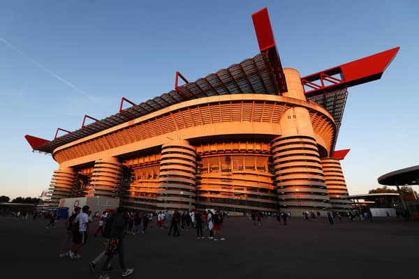 A Newcastle fan has been hospitalised after being stabbed ahead of the club's opening Champions League match against AC Milan at the San Siro stadium. (Credit: Getty Images)