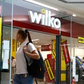 A shopper walks past a Wilko store in Putney on September 12, 2023 in London.