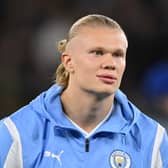Erling Haaland is the cover star for the EA Sports FC  24 game