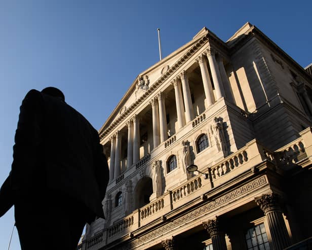 The Bank of England has announced a new interest base rate after an unexpected drop in inflation. (Credit: Getty Images)