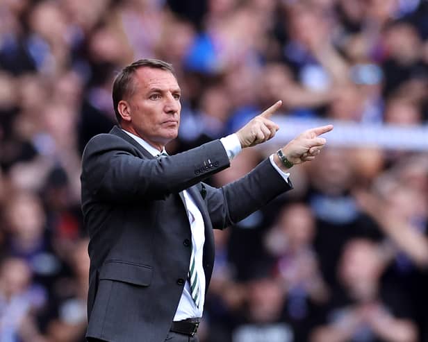 Brendan Rodgers of Celtic.  