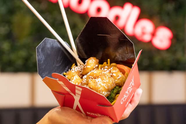 Chopstix is opening in Braehead next week - with 1000 free spring rolls and 100 free noodle boxes up for grabs