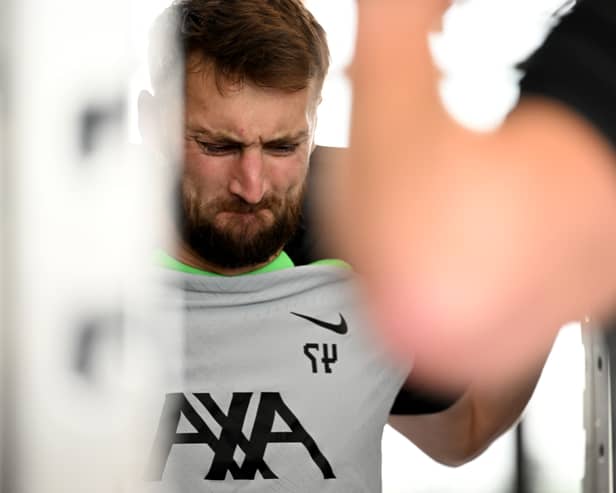 Nat Phillips is touch-and-go for the weekend. (Image: Getty Images)