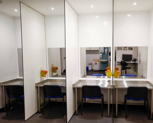 Drug users will be able to inject drugs under medical supervision in the Safe Drug Consumption Facility opening in Hunter Street Health Centre.