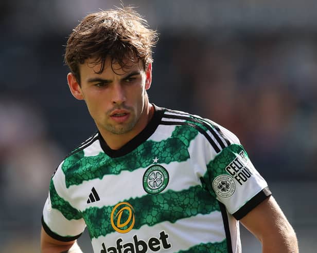 Matt O’Riley scored a late winner to see Celtic claim all three points away to Motherwell (Pic: Getty) 