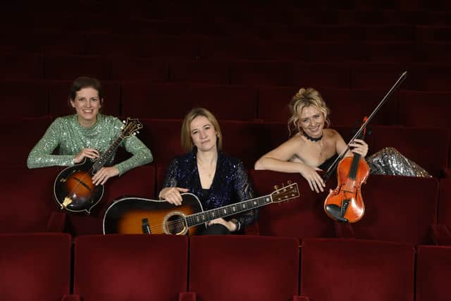  Beth Salter, Jenn Butterworth and Aileen Reed of Kinnaris Quintet of Kinnaris Quintet - who will play their biggest Celtic Connections headline show to date at The Old Fruitmarket.