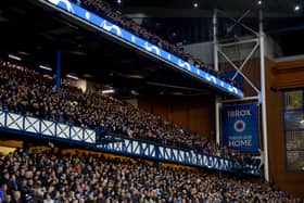 Ibrox is famed for its atmosphere. 