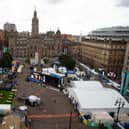 The opening ceremony of the UCI Cycling World Championships in Glasgow’s George Square in August (Credit:  Rob Lindblade photography)