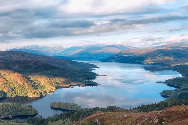 This stunning vistas of Loch Katrine, where Glasgow’s tap water is sourced