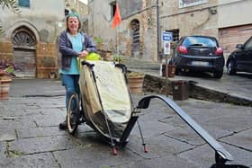 Geraldine McFaul walked over 2,000 miles from Glasgow to Rome in six months