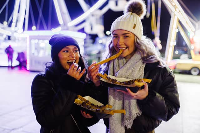 Churros are always a popular stall at Glasgow’s Christmas Markets