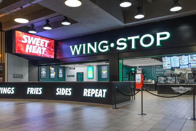 Wingstop opens in Glasgow today, November 13, in the St Enoch Centre