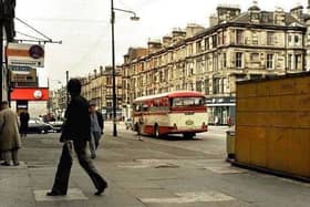 Victoria Road in Govanhill during the 1970's