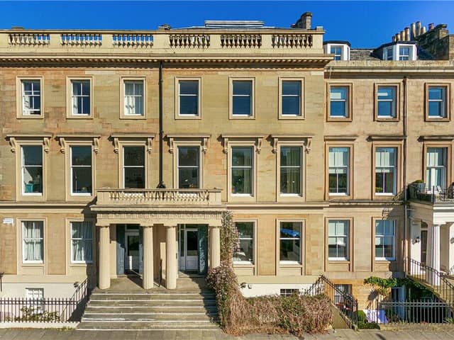 The front of the property at Woodside Terrace Park. 