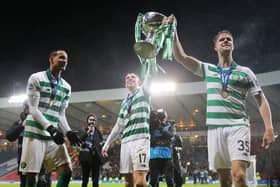 Ajer saw his career take off in Glasgow (Image: Getty Images)