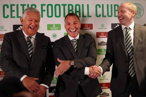 Celtic CEO Michael Nicholson has fired a shot at Rangers. (Getty Images)