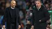 Celtic and Rangers' managers.