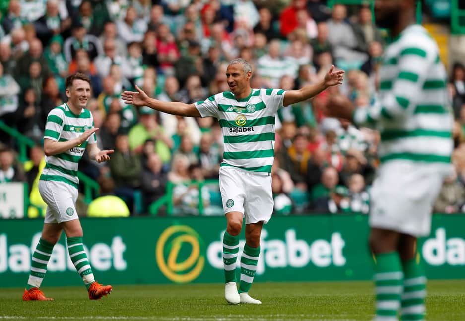Henrik Larsson has revealed a Rangers fan stand-off.