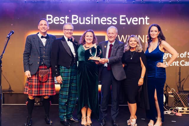 The World Congress of Soil Science at the Scottish Event Campus won the Thistle Award for Best Business Event.