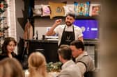 Chef / Owner of Fallachan dining, Craig Grozier, hosting a private dining event ahead of opening the new restaurant in Glasgow West End railway arches this month.
