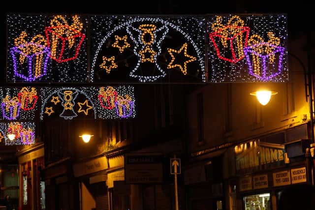 There is no funding in place for Christmas lights for the festive season 2024 across North Lanarkshire Council.