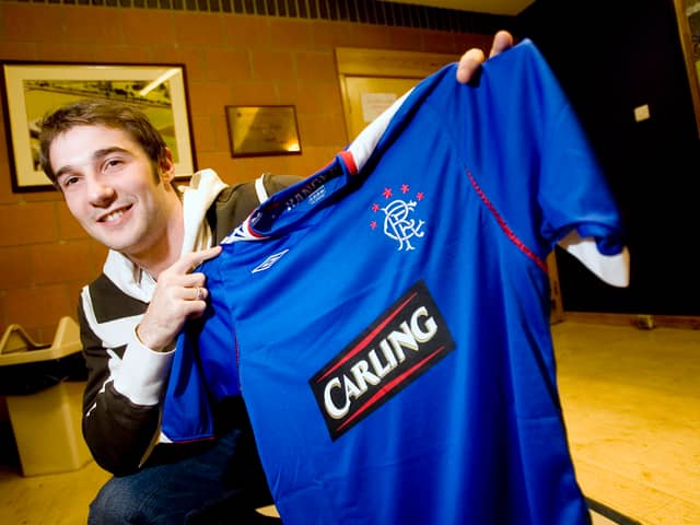 Kevin Thomson joined Rangers from Hibs in 2007 for a fee of £2 million (Pic: SNS)