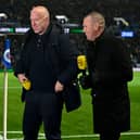 Charlie Adam (centre) is favourite to be named Fleetwood Town boss