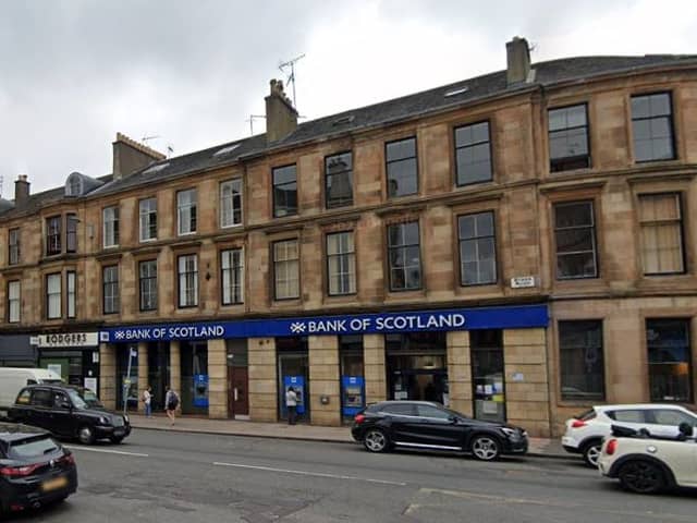 Bank of Scotland is set to close on Byres Road in March 2024 