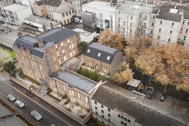 The former school building in Garnethill is set to be transformed into homes