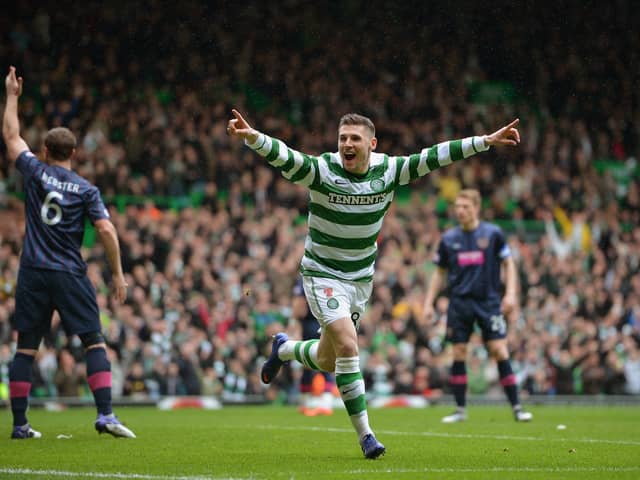 Gary Hooper during his time at Celtic
