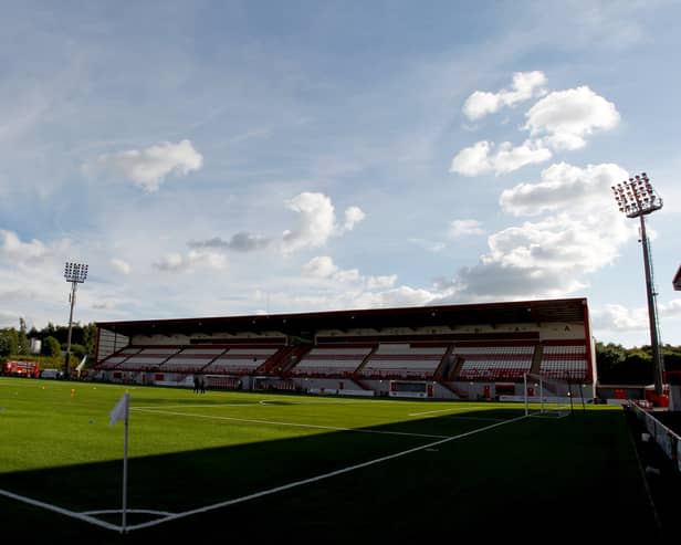 New Douglas Park - the home of League One side Hamilton Accies (Pic: Getty)