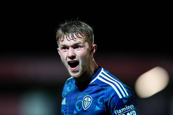 Joe Gelhardt of Leeds United has emerged as a transfer target for Celtic and Rangers