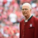 Bayern Munich's Honorary President and German football legend Franz Beckenbauer