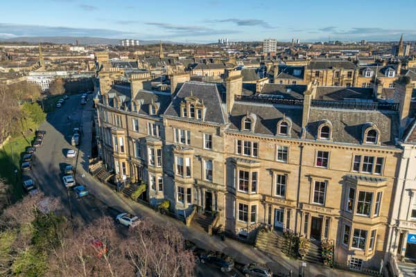 The Park Terrace property was previously voted as Scotland's home of the year in 2020
