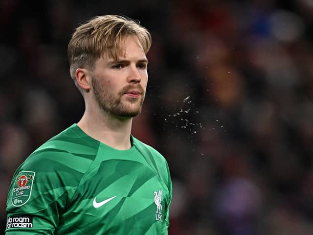 Liverpool backup goalkeeper Caoimhin Kelleher (Pic: Getty)